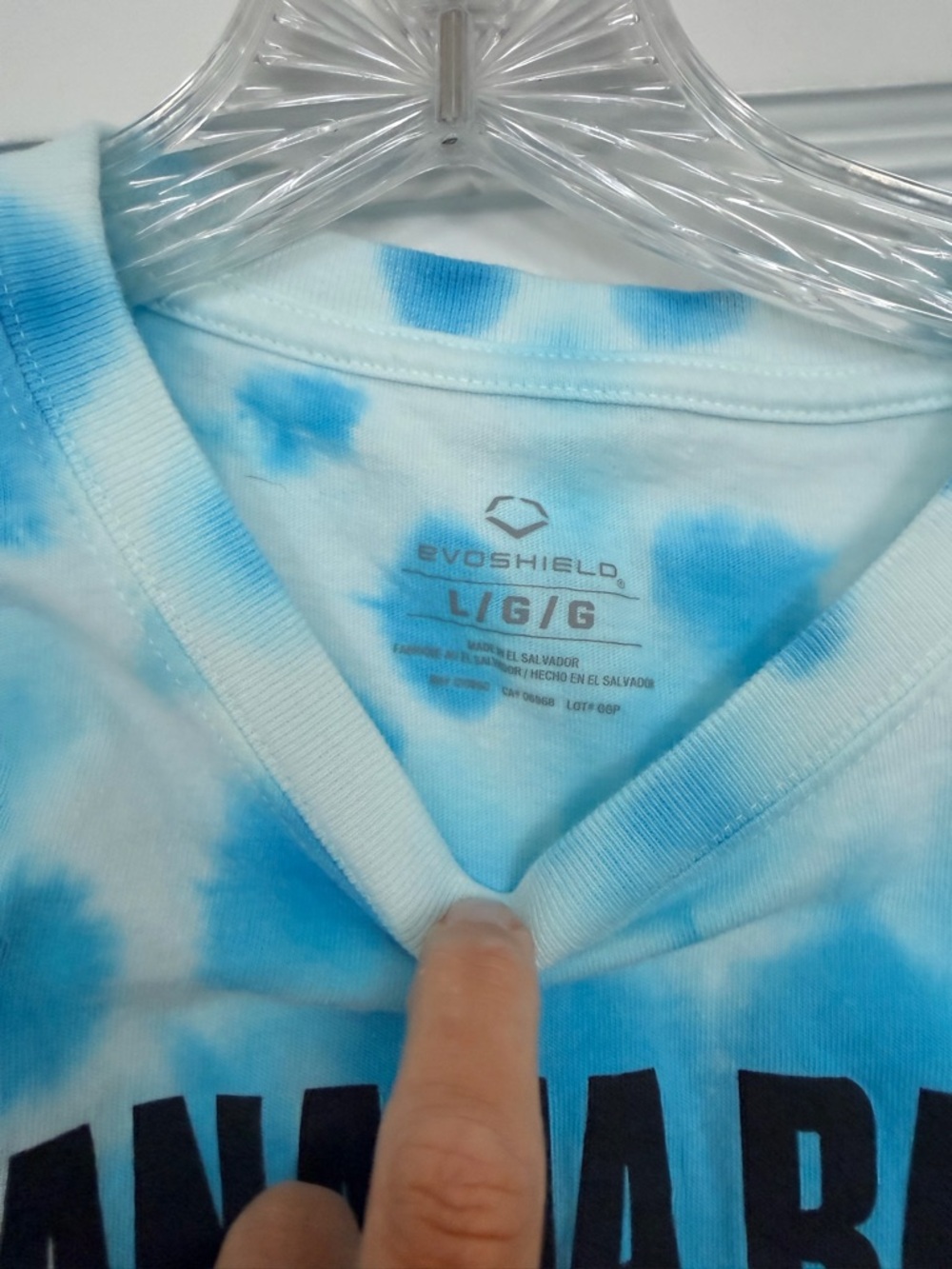Savannah Bananas Banana Ball tie-dye shirt adult L - Picture 3 of 3